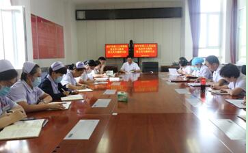 西宁市第三人民医院庆祝建党100周年举行升国旗仪式