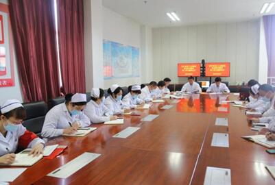 西宁市第三人民医院组织召开党史学习教育第二次专题学习研讨会