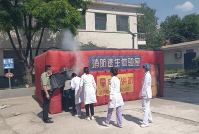 西宁市第三人民医院安全生产月期间开展消防知识培训及演练